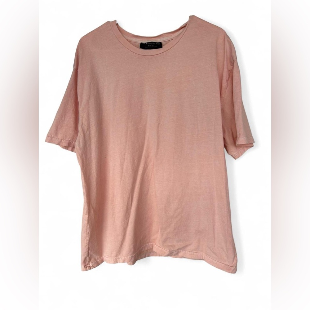 No Boundaries Light Pink Short Sleeve Tee